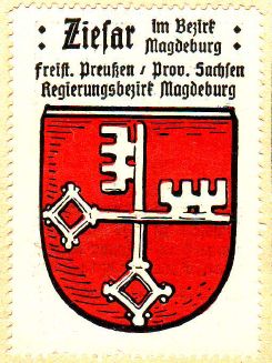 Wappen von Ziesar/Coat of arms (crest) of Ziesar