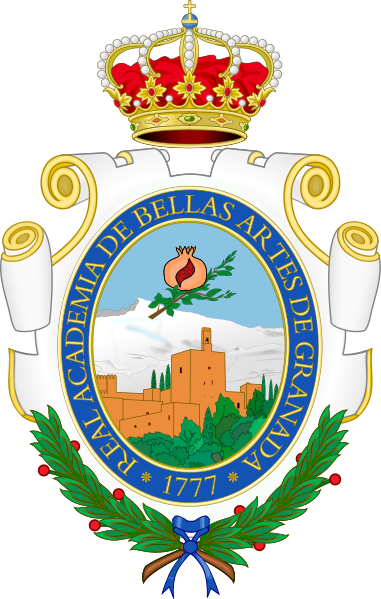 Escudo de Royal Academy of Fine Arts of Granada/Arms (crest) of Royal Academy of Fine Arts of Granada