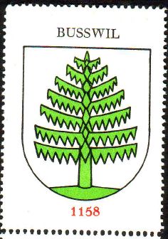 Wappen von/Blason de Busswil bei Melchnau