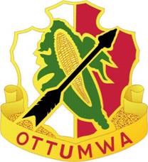 Arms of Ottumwa High School Junior Reserve Officer Training Corps, US Army
