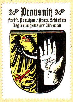 Arms of Prusice (Trzebnica)
