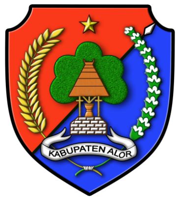 Coat of arms (crest) of Alor Regency