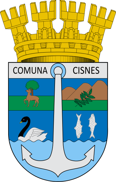 Escudo de Cisnes/Arms of Cisnes