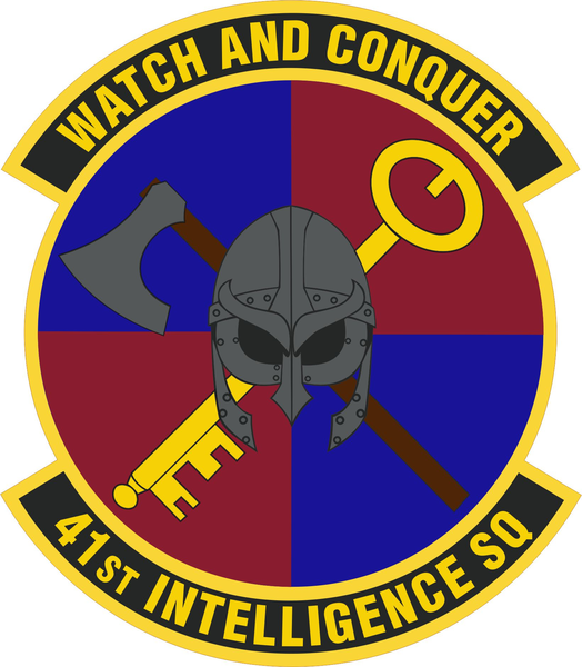 File:41st Intelligence Squadron, US Air Force.png