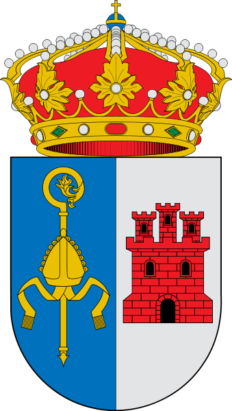 Escudo de Aldea del Obispo/Arms (crest) of Aldea del Obispo