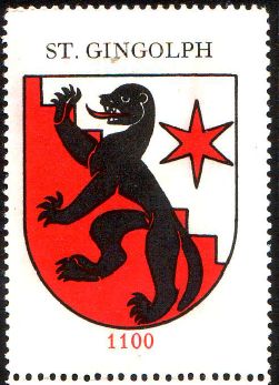 Wappen von/Blason de Saint-Gingolph (Wallis)