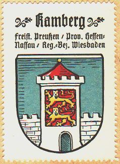 Wappen von Bad Camberg/Coat of arms (crest) of Bad Camberg