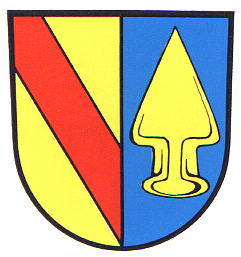 Wappen von Teningen/Arms (crest) of Teningen