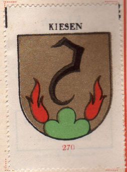 Wappen von/Blason de Kiesen