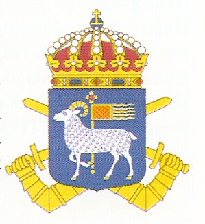 Coat of arms (crest) of 18th Armoured Regiment Gotland Regiment, Swedish Army