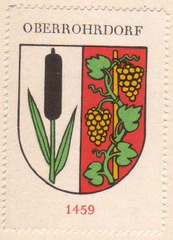 Wappen von/Blason de Oberrohrdorf