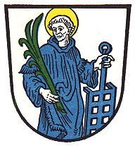 Wappen von Zell am Main/Arms (crest) of Zell am Main