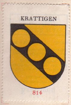 Wappen von/Blason de Krattigen