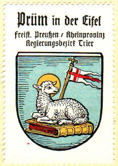 Wappen von Prüm/Coat of arms (crest) of Prüm