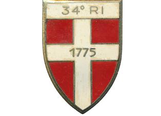Arms of 34th Infantry Regiment, French Army