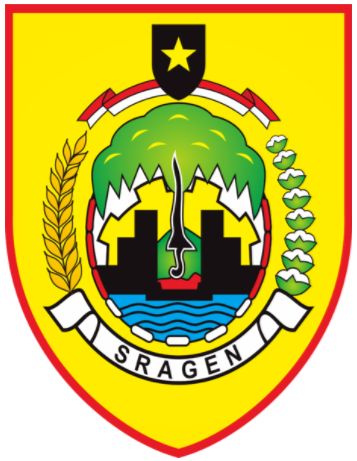 Coat of arms (crest) of Sragen Regency