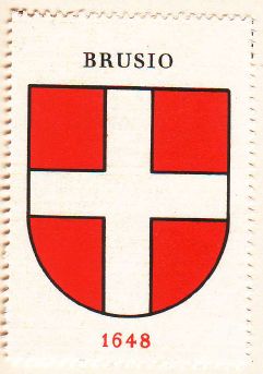 Wappen von/Blason de Brusio