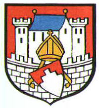 Arms (crest) of Biskupiec (Olsztyn)