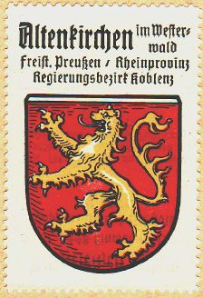 Wappen von Altenkirchen (Westerwald)/Coat of arms (crest) of Altenkirchen (Westerwald)