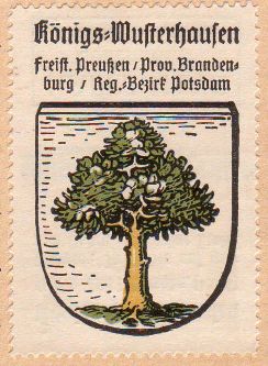Wappen von Königs Wusterhausen/Coat of arms (crest) of Königs Wusterhausen