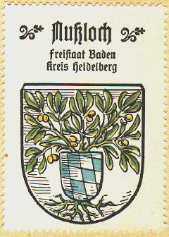 Wappen von Nussloch