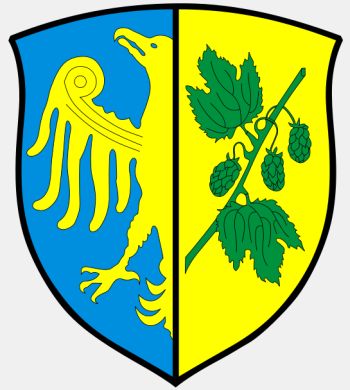 Arms of Strzelce (county)