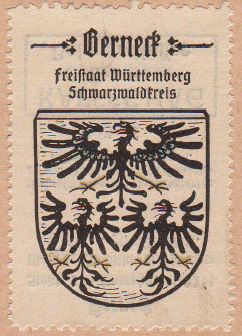 Wappen von Berneck (Altensteig)/Coat of arms (crest) of Berneck (Altensteig)