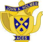 Coat of arms (crest) of John A. Holmes High School Junior Reserve Officer Training Corps, US Army
