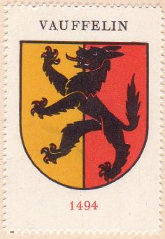 Wappen von/Blason de Vauffelin