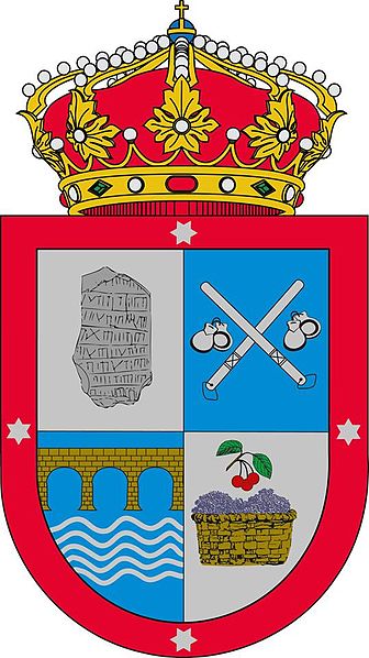 Escudo de Santibáñez de la Sierra/Arms (crest) of Santibáñez de la Sierra