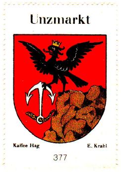 Wappen von Unzmarkt-Frauenburg/Coat of arms (crest) of Unzmarkt-Frauenburg