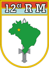 File:12th Military Region - Mendonça Furtado Region, Brazilian Army.png