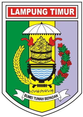 Coat of arms (crest) of Lampung Timur Regency