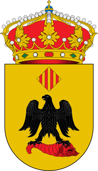 Escudo de La Romana (Alicante)/Arms (crest) of La Romana (Alicante)