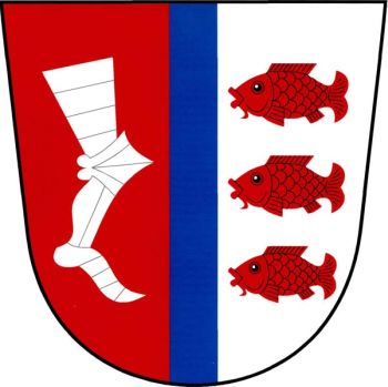 Arms (crest) of Drásov (Příbram)