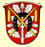 Wappen von Mörfelden-Walldorf/Arms of Mörfelden-Walldorf