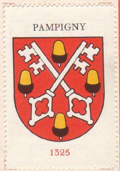 Wappen von/Blason de Pampigny