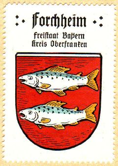Wappen von Forchheim/Coat of arms (crest) of Forchheim