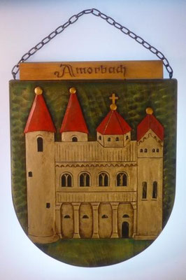 Wappen von Amorbach/Coat of arms (crest) of Amorbach