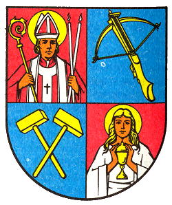 Wappen von Zella-Mehlis/Coat of arms (crest) of Zella-Mehlis