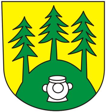 Wappen von Neuhütten (Wüstenrot)/Arms (crest) of Neuhütten (Wüstenrot)