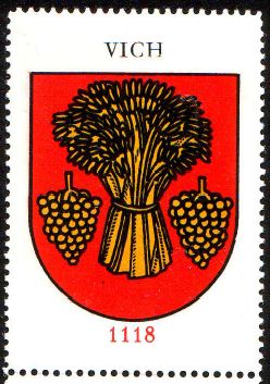 Wappen von/Blason de Vich (Vaud)