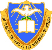Coat of arms (crest) of Chaplain School, US Army