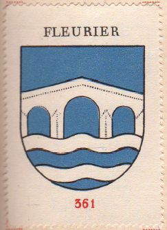 Wappen von/Blason de Fleurier