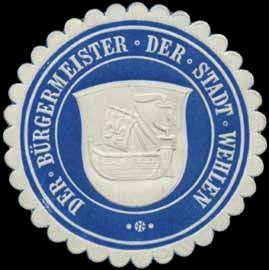Seal of Stadt Wehlen