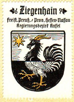 Wappen von Ziegenhain/Coat of arms (crest) of Ziegenhain