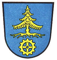 Wappen von Waldkraiburg/Arms (crest) of Waldkraiburg