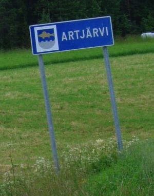 Arms (crest) of Artjärvi