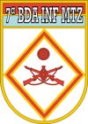 Coat of arms (crest) of the 7th Motorized Infantry Brigade, Brazilian Army