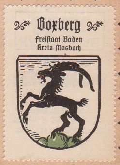 Wappen von Boxberg/Coat of arms (crest) of Boxberg